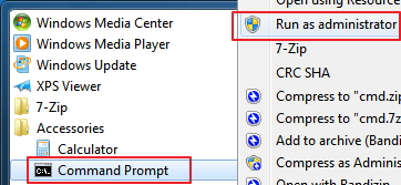 windows 10 run cmd as administrator from command line