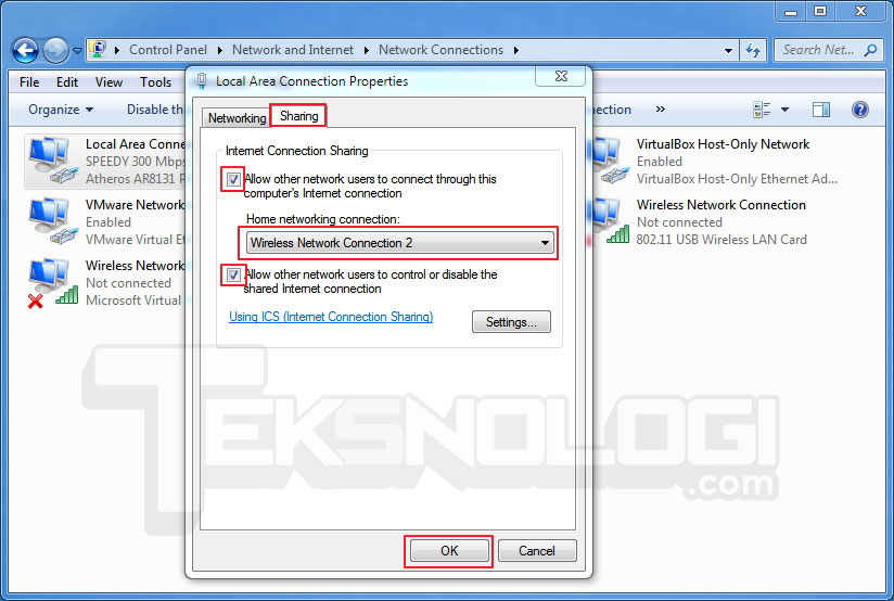 Vista Lan Connection Local Only