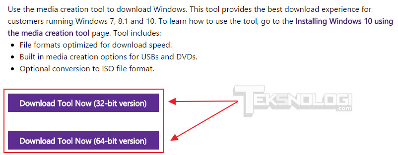 Download Media Creation Tool Untuk Windows 10