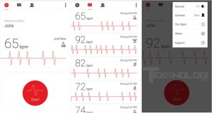 cardiograph heart rate monitor app for your phone