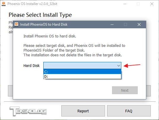 install-phoenix-os-on-hard-disk