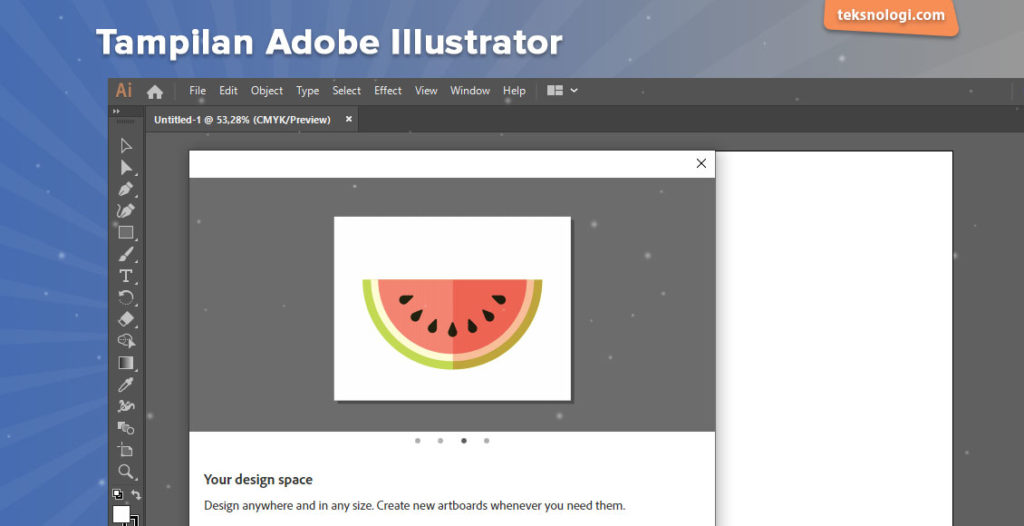 menggambar vector dengan adobe illustrator