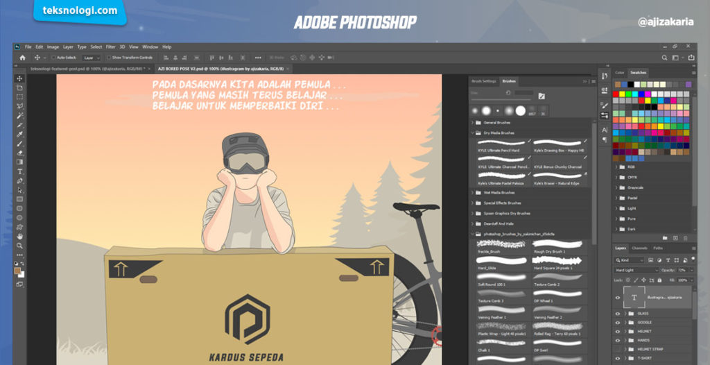 menggambar digital dengan affinity designer