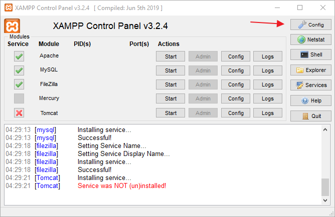 Xampp wordpress. XAMPP Control Panel. XAMPP_start. Installing XAMPP. XAMPP Ports.