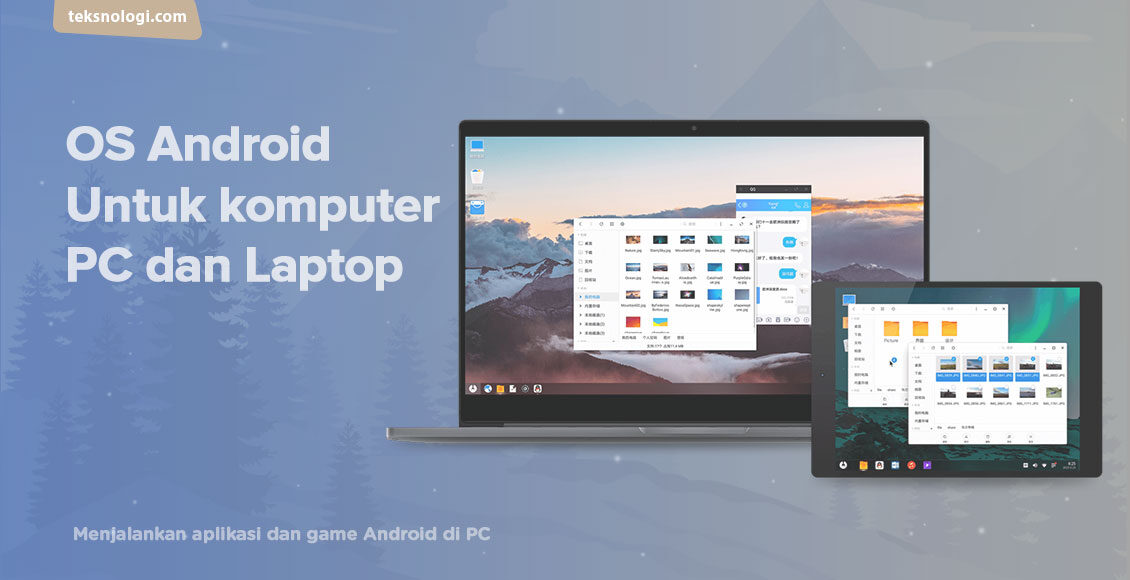 OS Android untuk PC komputer dan laptop