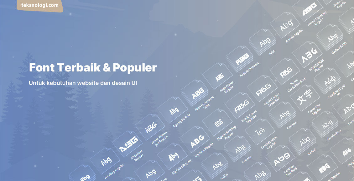 font-terbaik-untuk-desain-website