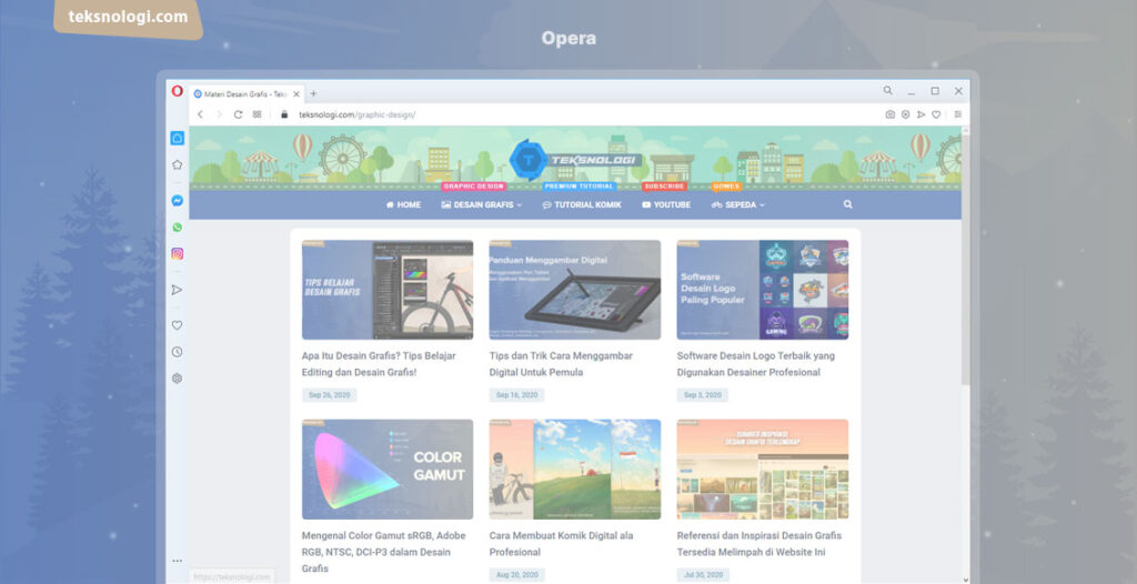 opera web browser