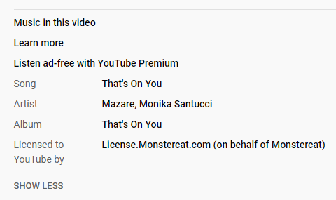 contoh ciri-ciri lagu copyright di youtube