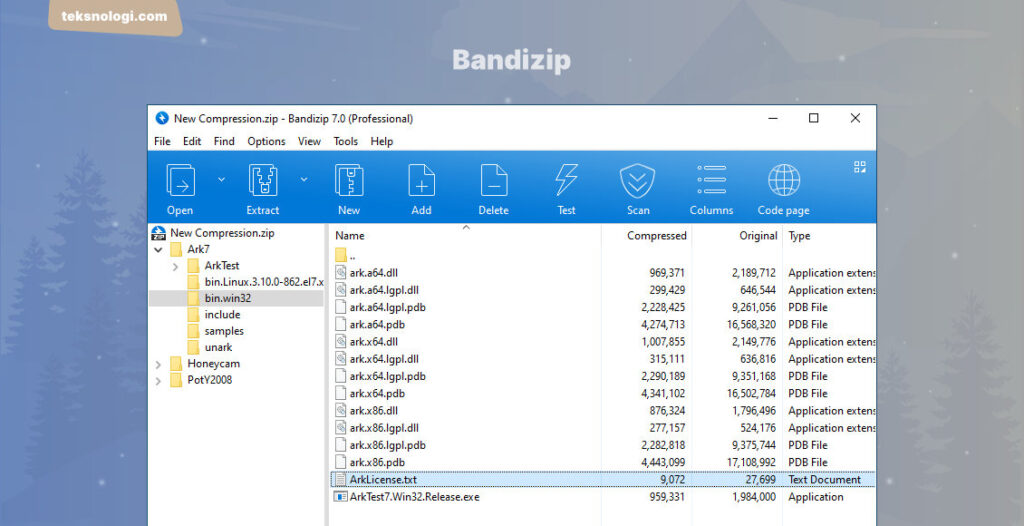 bandizip-software-compression-terbaik