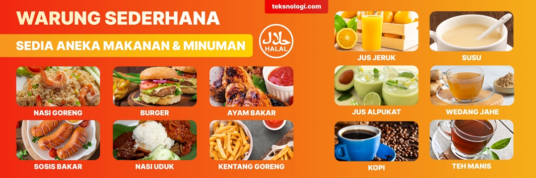 62 Background Spanduk Jualan Makanan Ringan - IMAGESEE