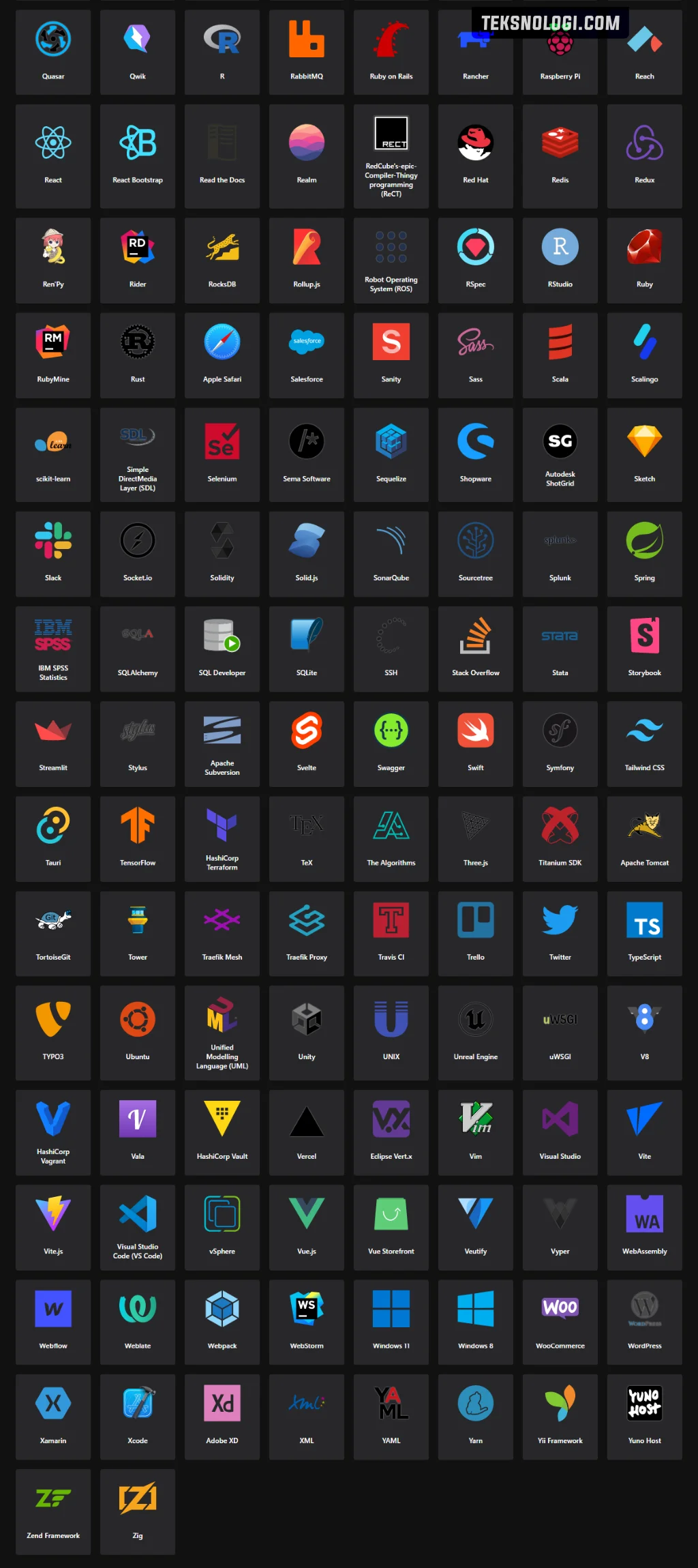techicons icon set free download